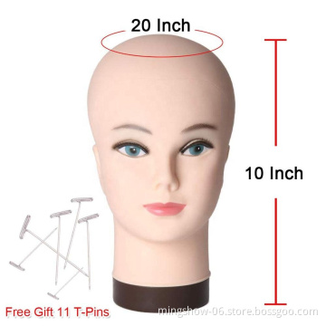 Top quality cheap fashion store window hair mannequin display head